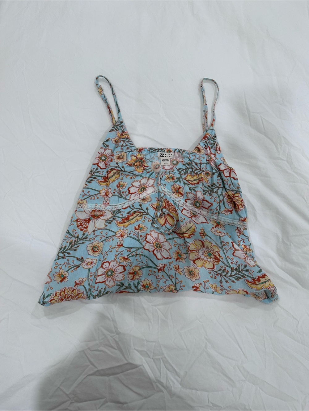 Billabong Light Blue Floral Cami Top